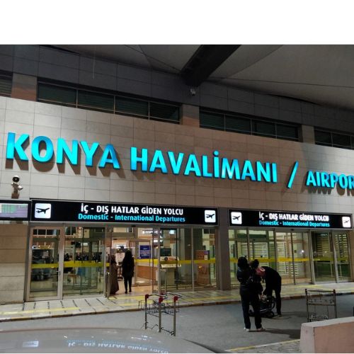 科尼亚机场 (Konya Airport)，科尼亚，土耳其 ( KYA )